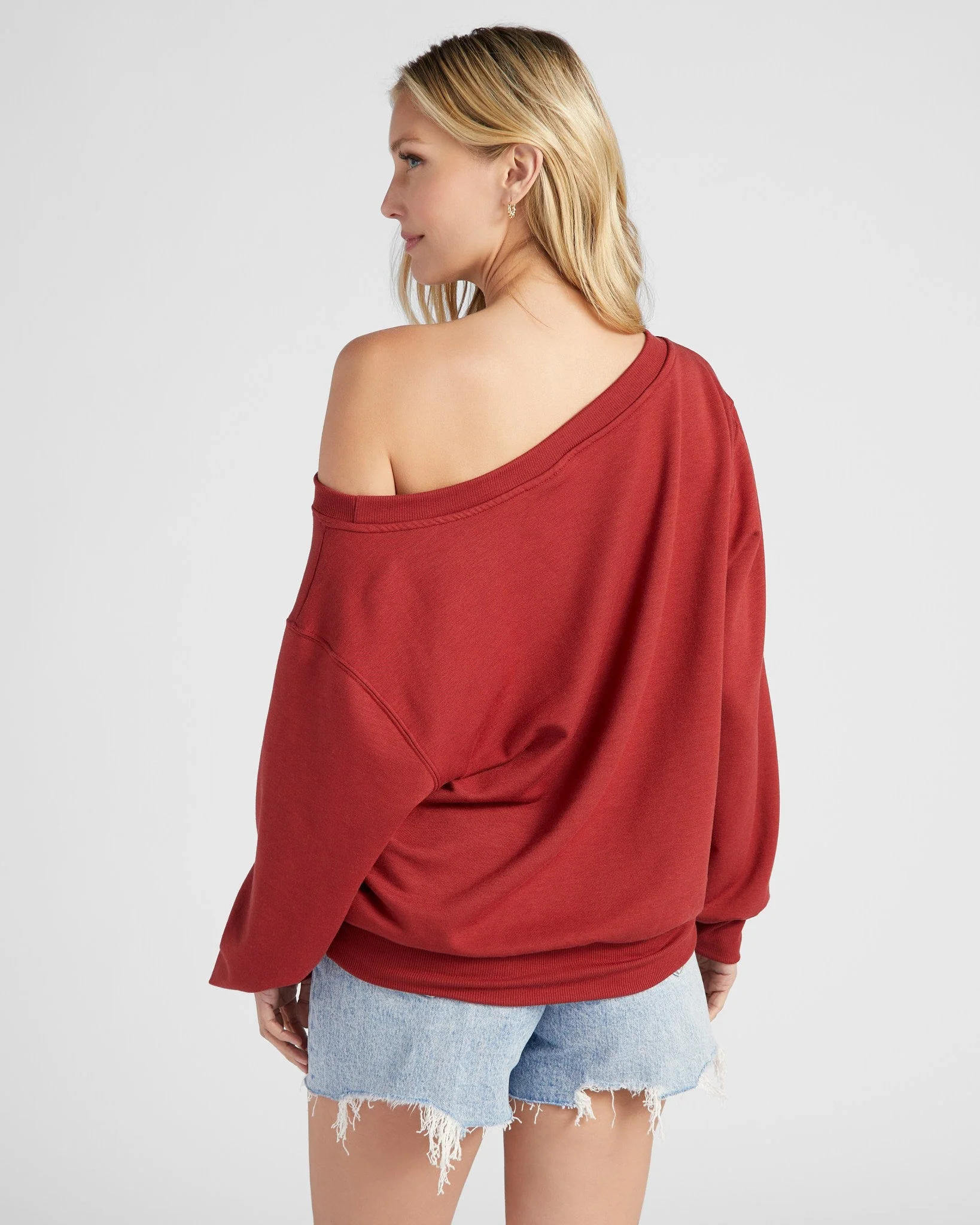 Brooksville One Shoulder Sweatshirt - Image 16