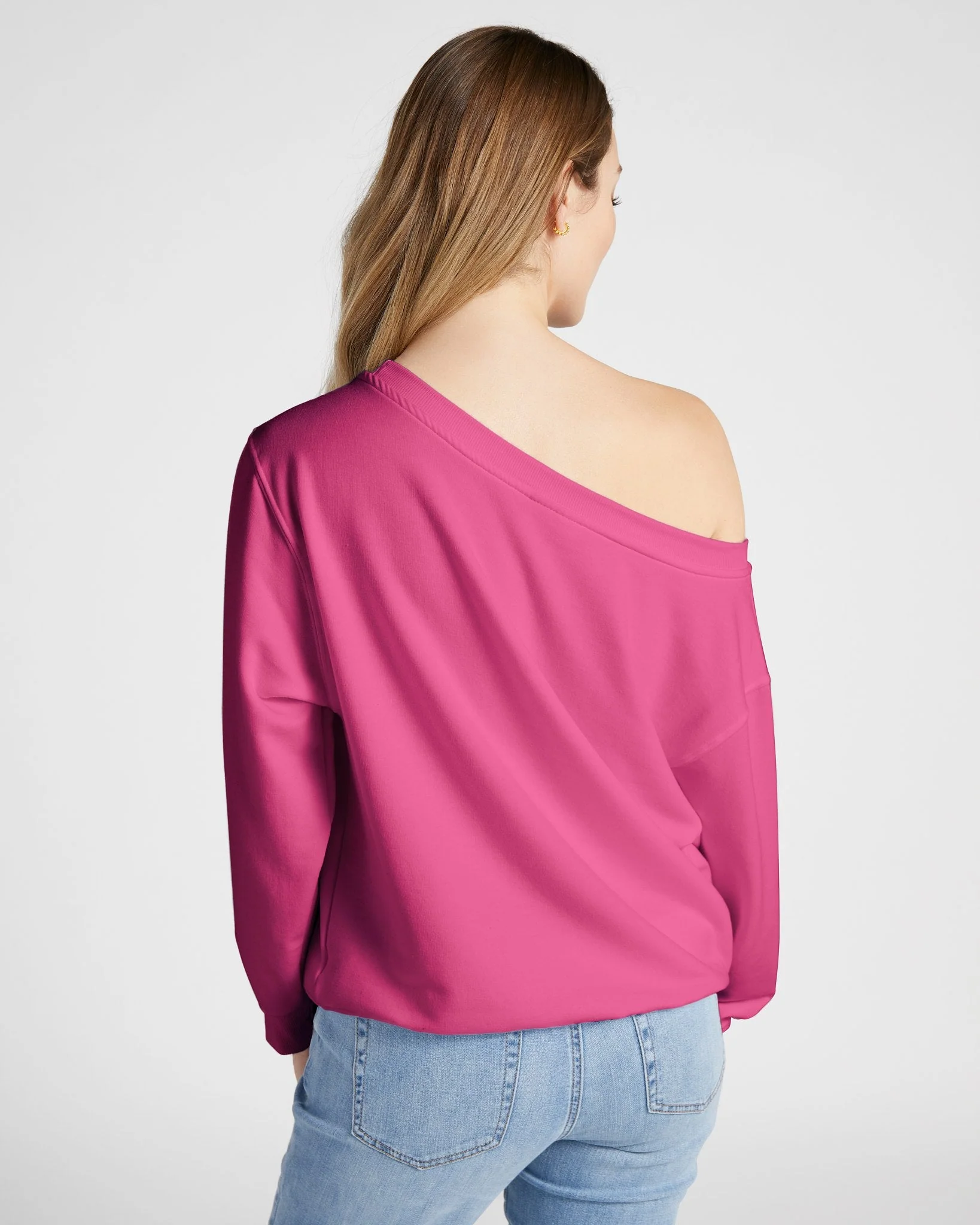 Brooksville One Shoulder Sweatshirt - Image 20
