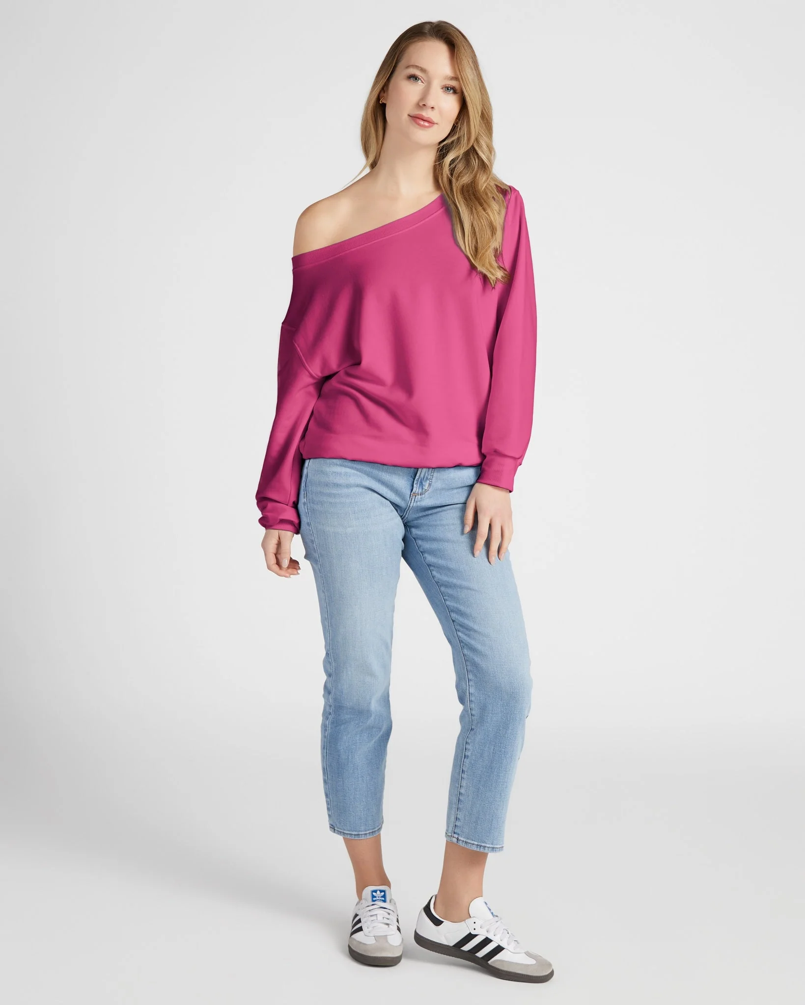 Brooksville One Shoulder Sweatshirt - Image 23