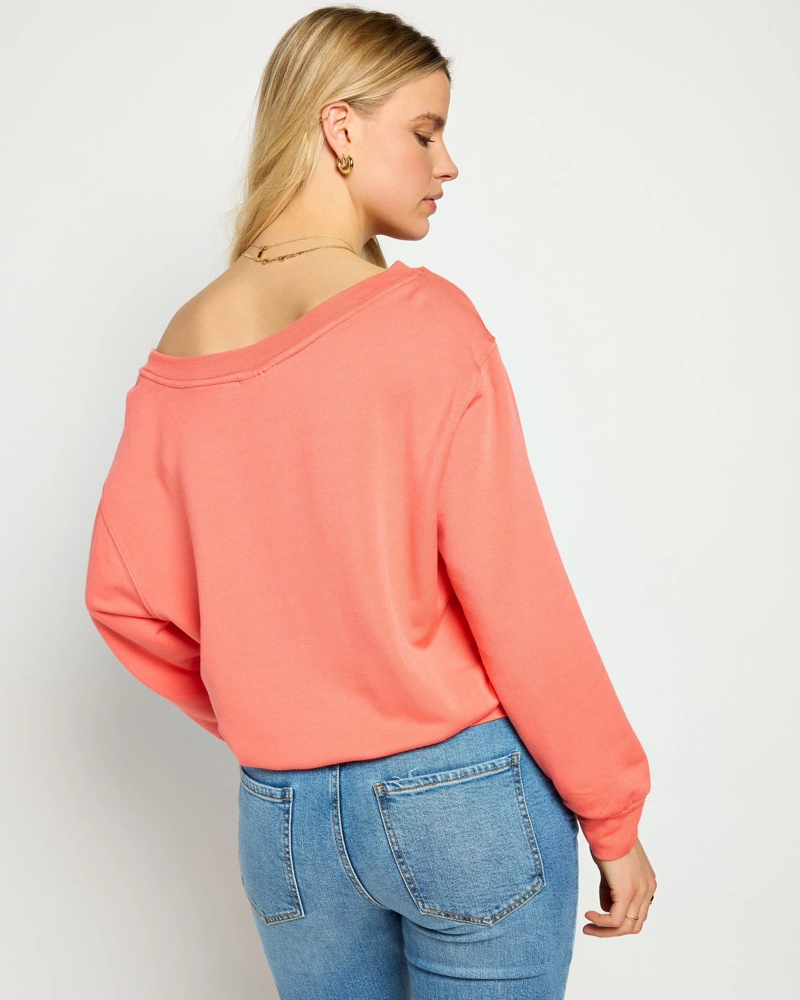 Brooksville One Shoulder Sweatshirt - Image 31