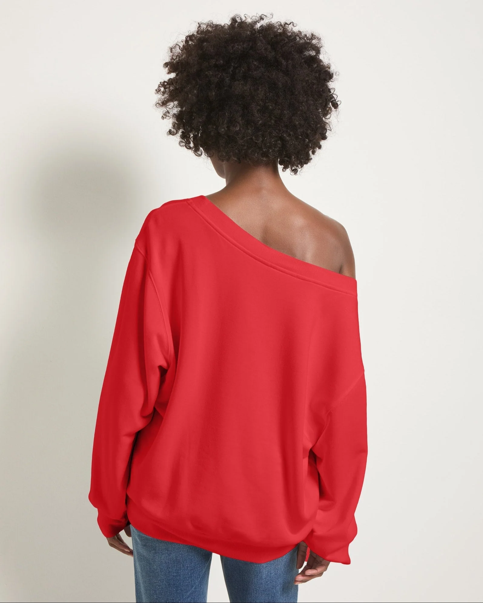 Brooksville One Shoulder Sweatshirt - Image 38