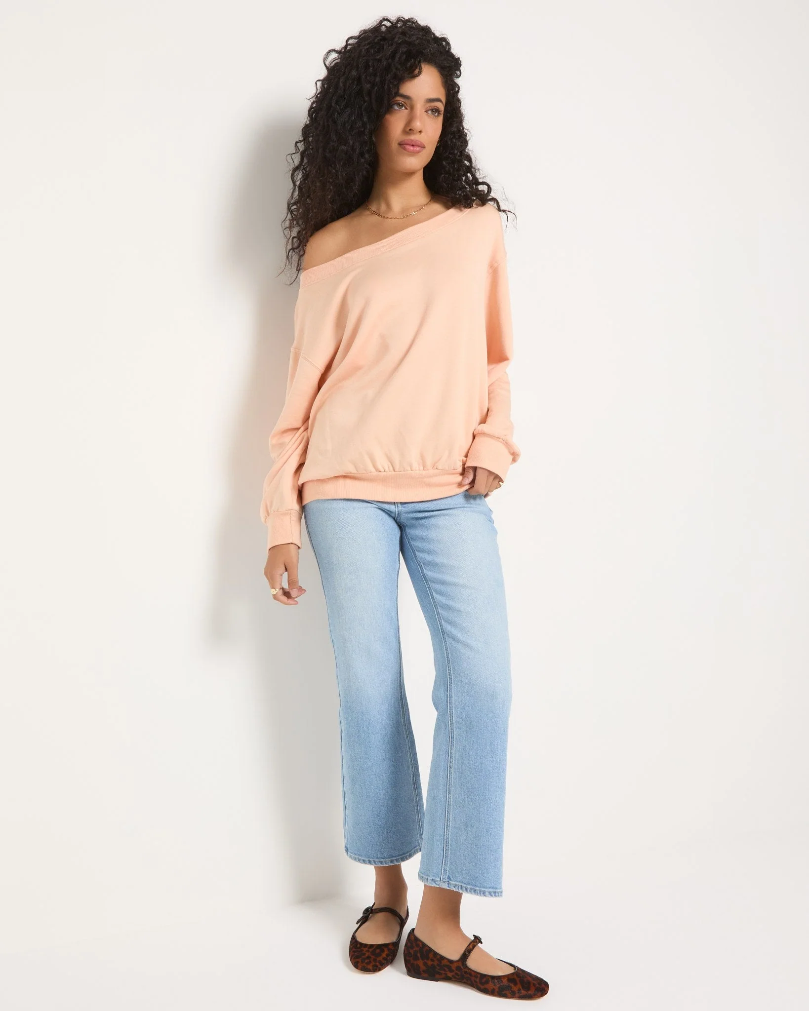 Brooksville One Shoulder Sweatshirt - Image 66