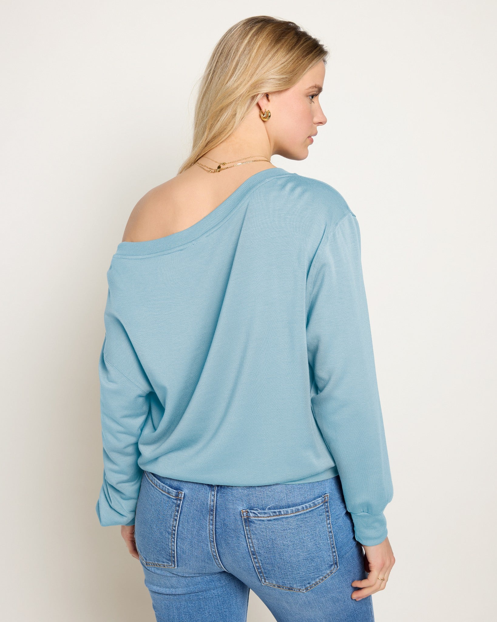 Brooksville One Shoulder Sweatshirt - Image 69