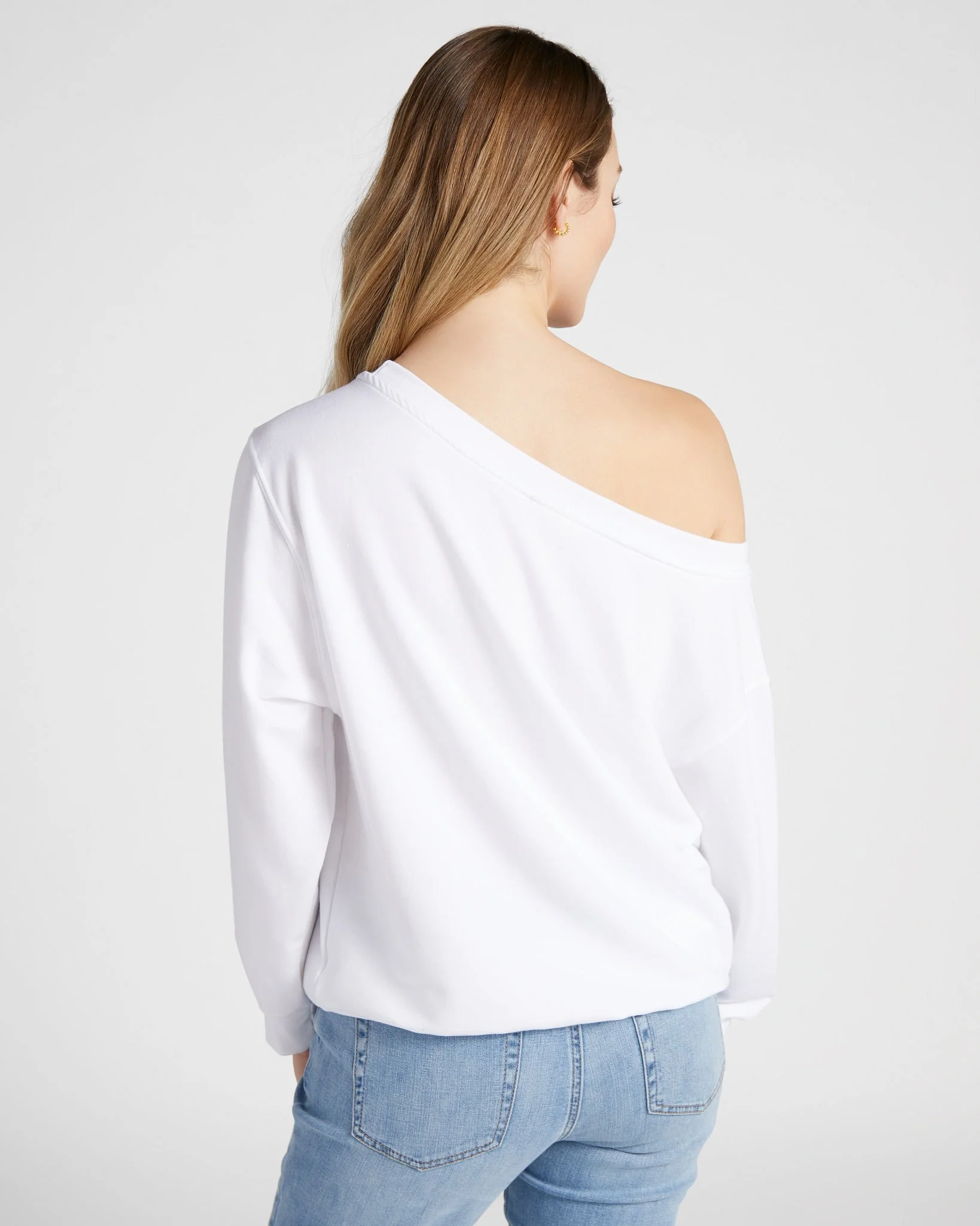 Brooksville One Shoulder Sweatshirt - Image 74