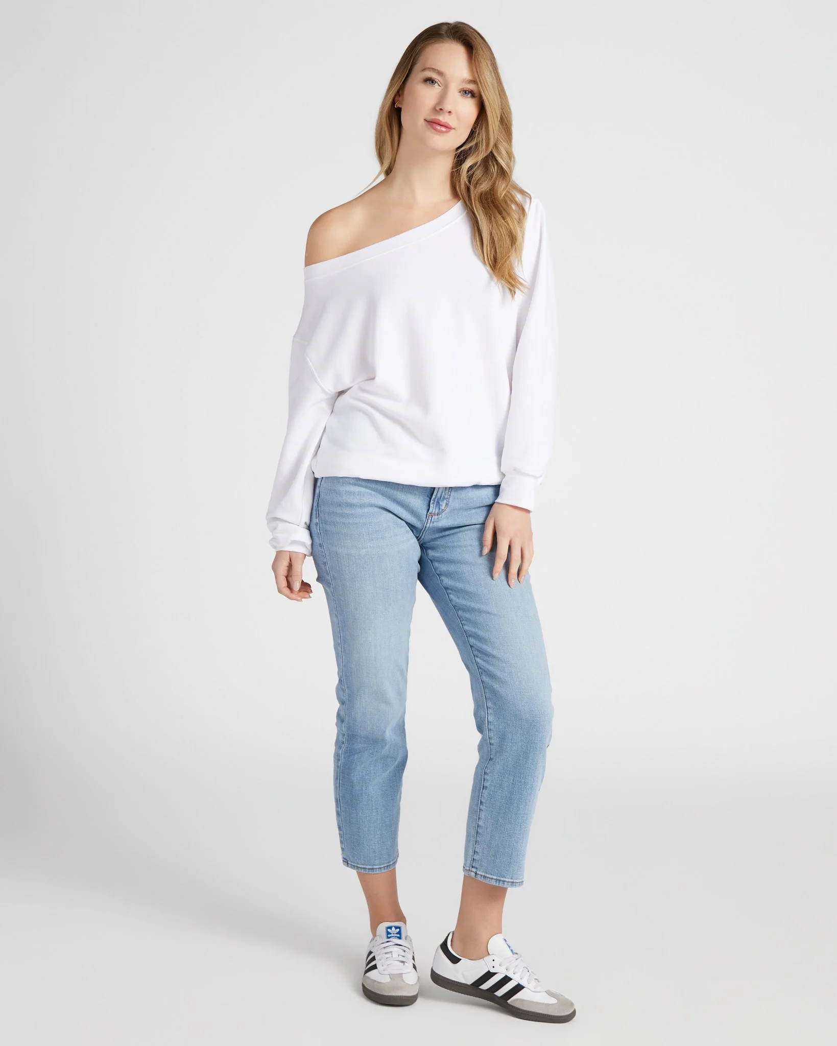 Brooksville One Shoulder Sweatshirt - Image 75
