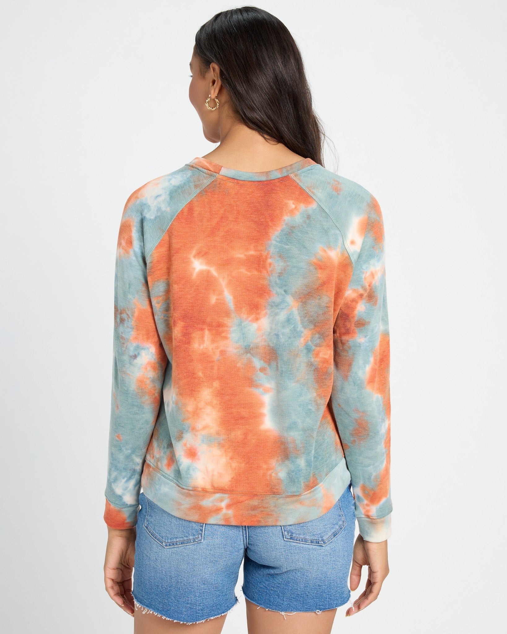 Tie Dye "Beach Bum" Graphic Pullover - Image 7