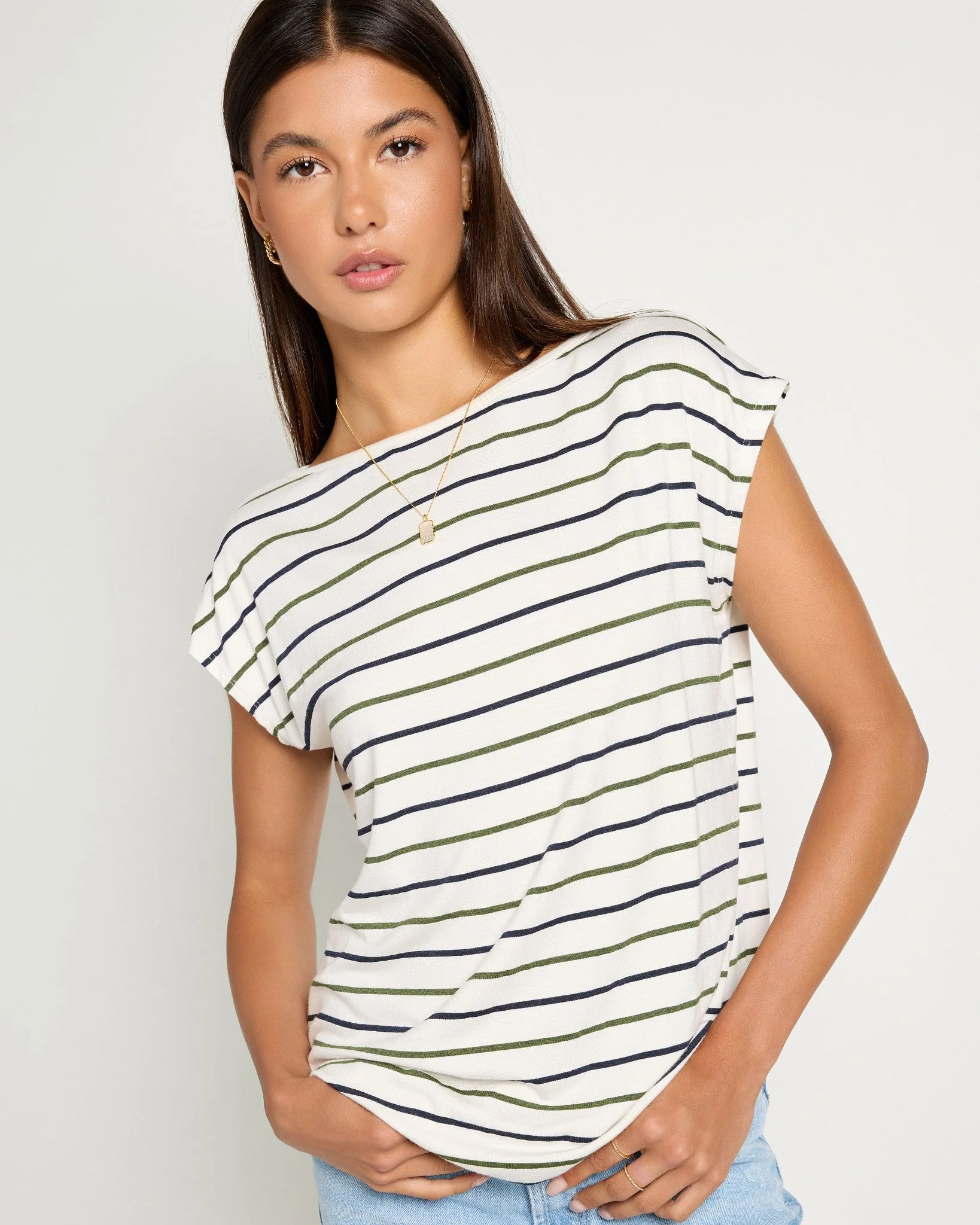 Brentwood Striped Tee - Image 20
