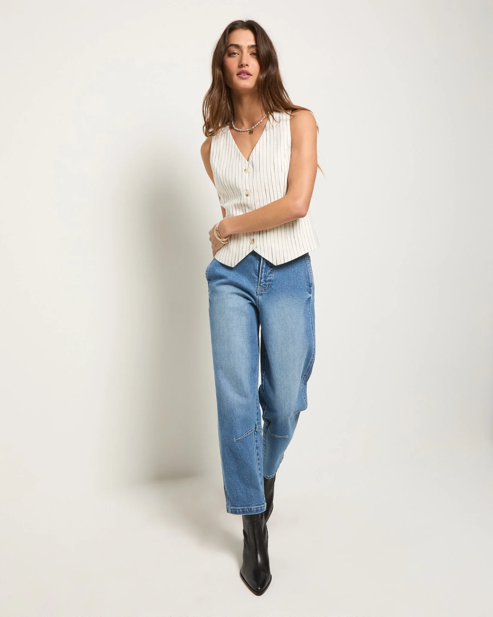 Canyon Linen Blend Vest - Image 4