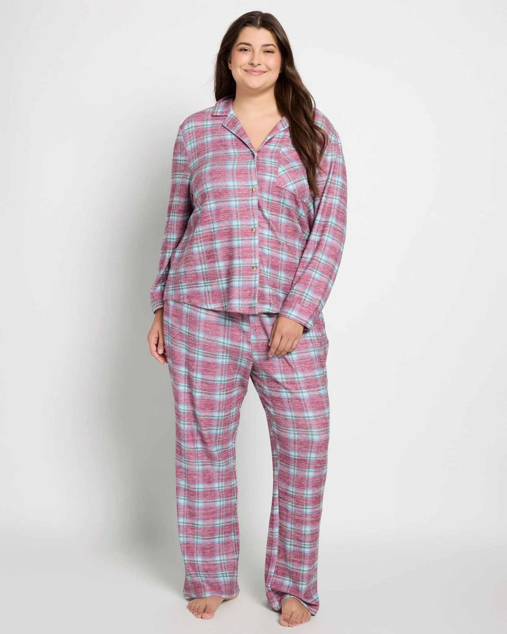 Plus Size Cat Nap Pajama Shirt - Image 4