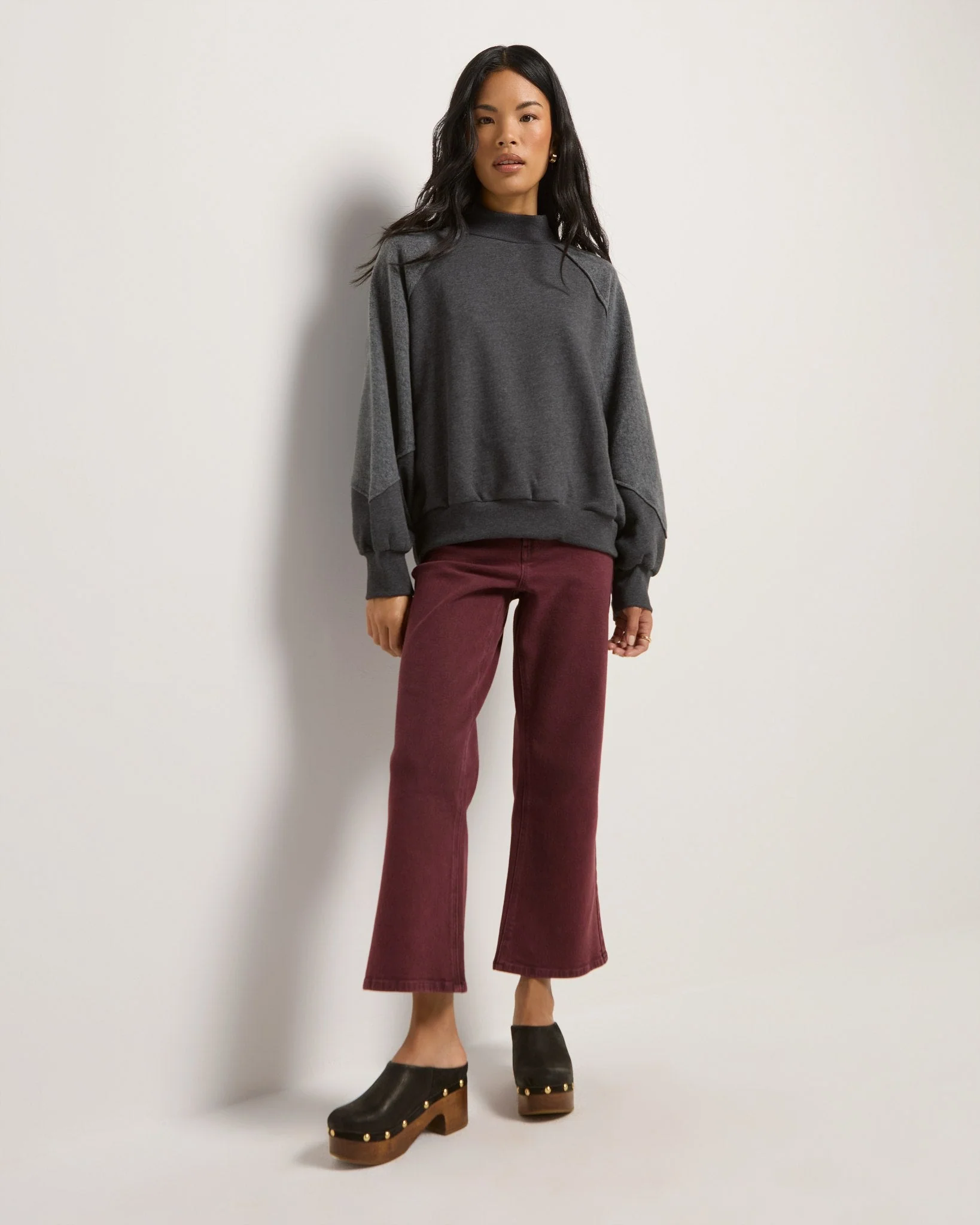 Coast Mock Neck Sweatshirt - Image 8