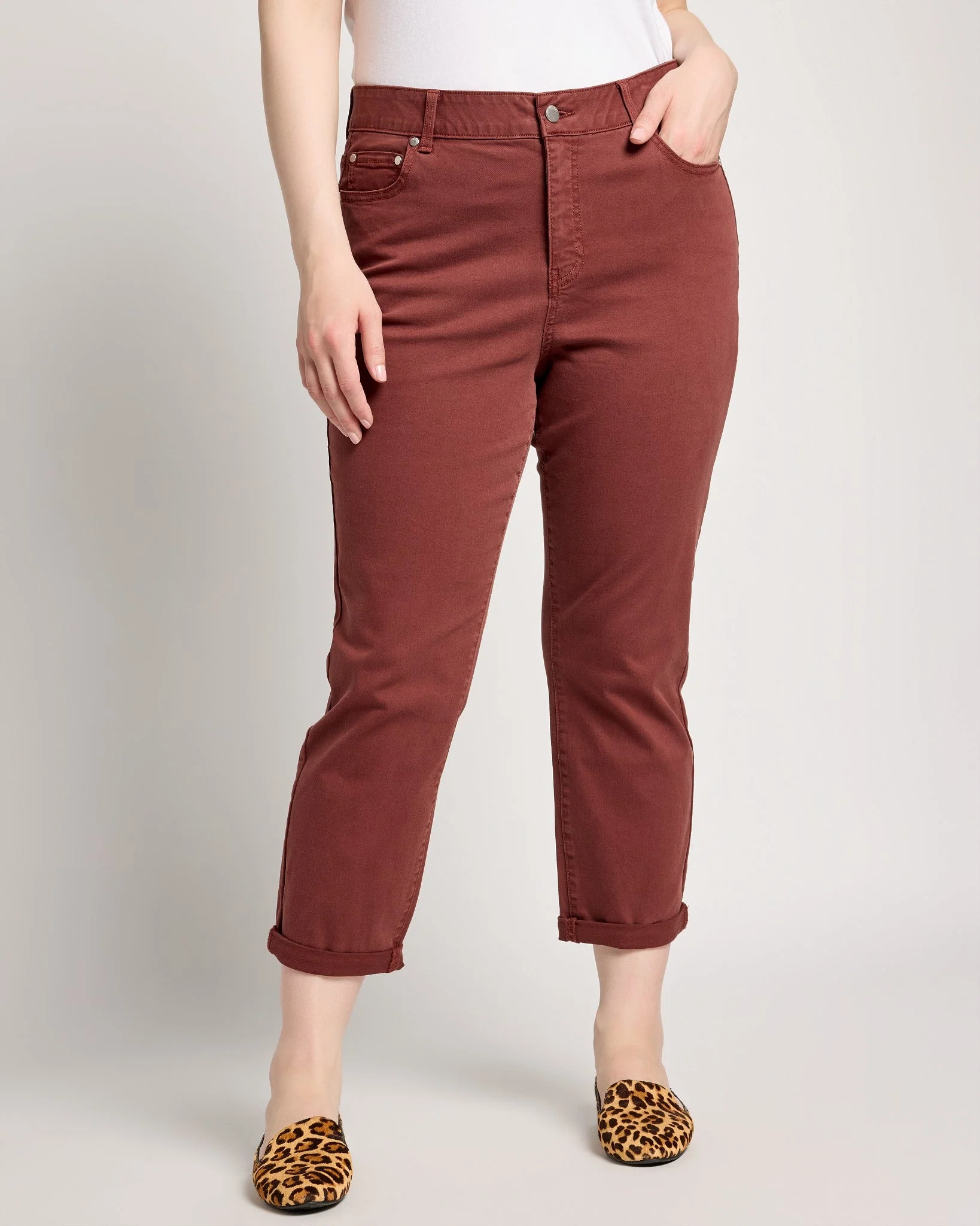 Plus Size Cyndi Colored Skinny Jeans - Image 10