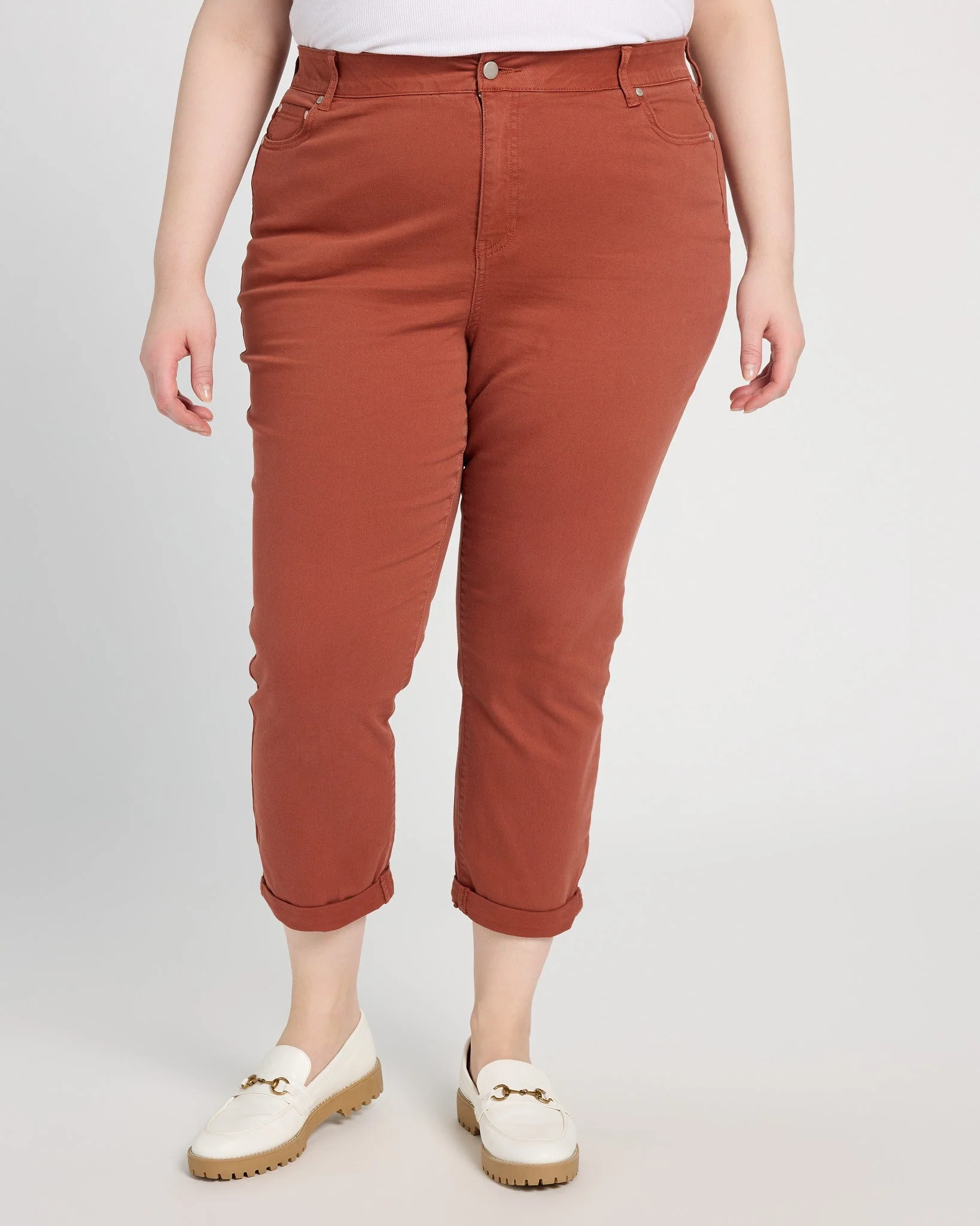 Plus Size Cyndi Colored Skinny Jeans - Image 6