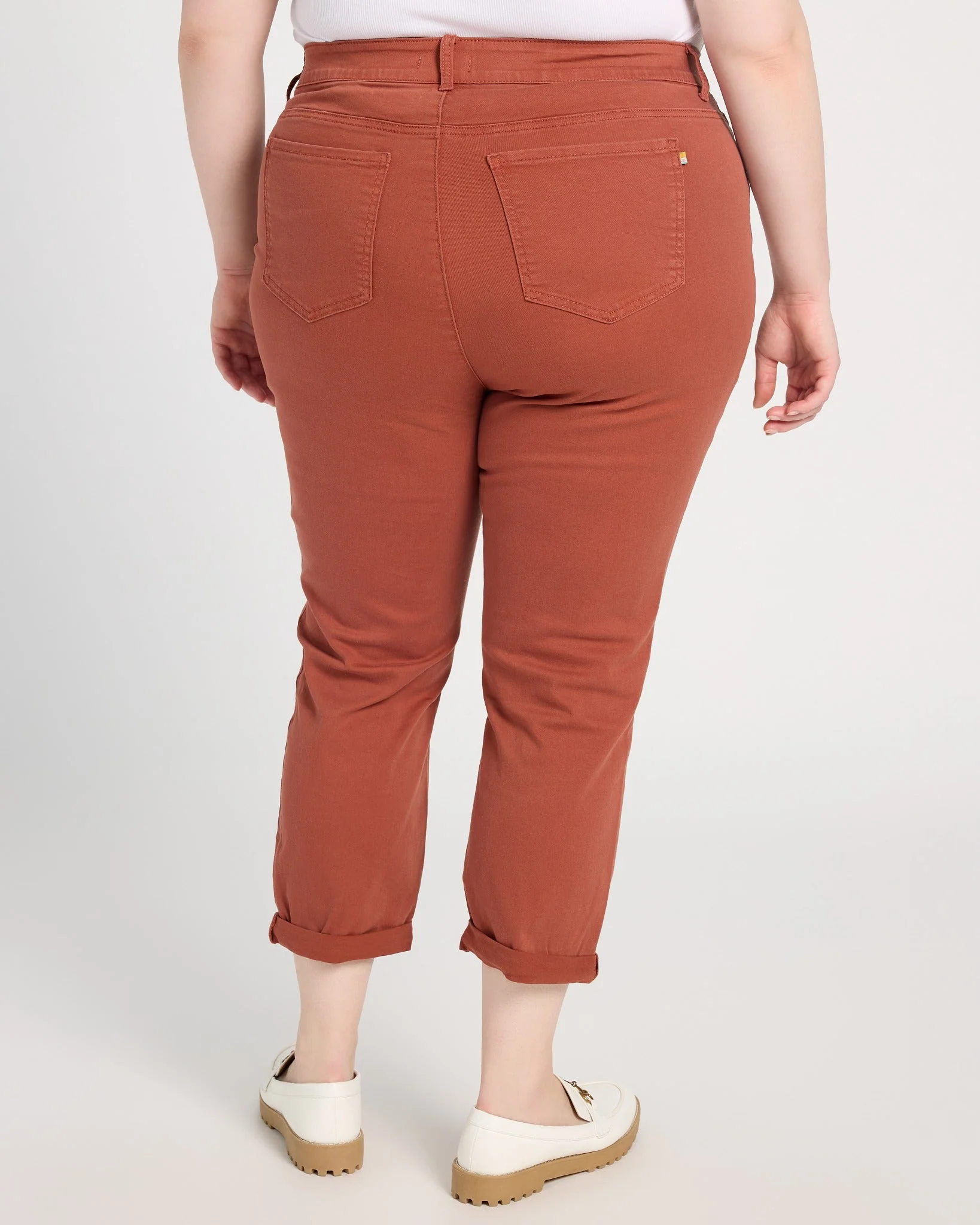 Plus Size Cyndi Colored Skinny Jeans - Image 7