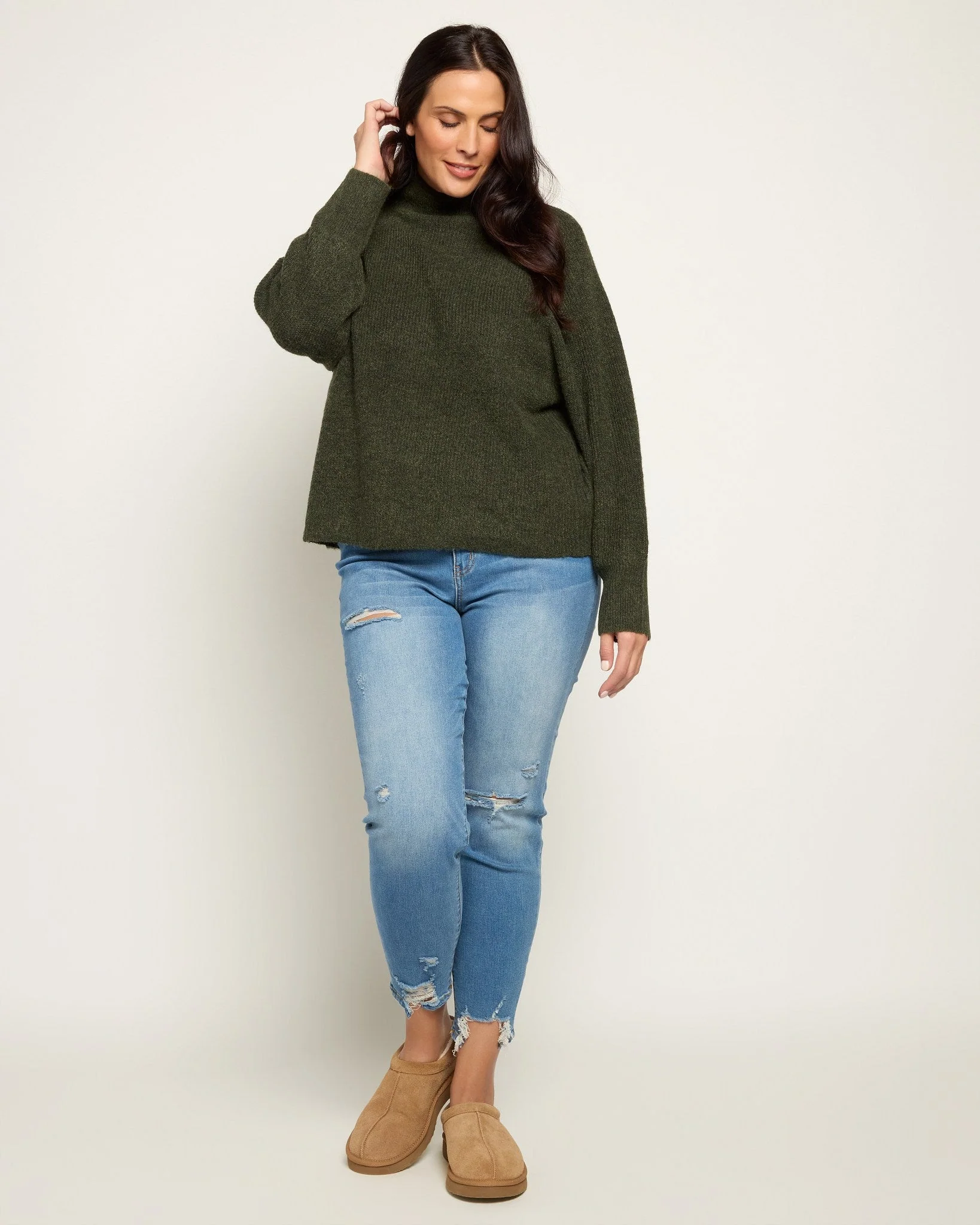 Plus Size Driftwood Sweater - Image 4