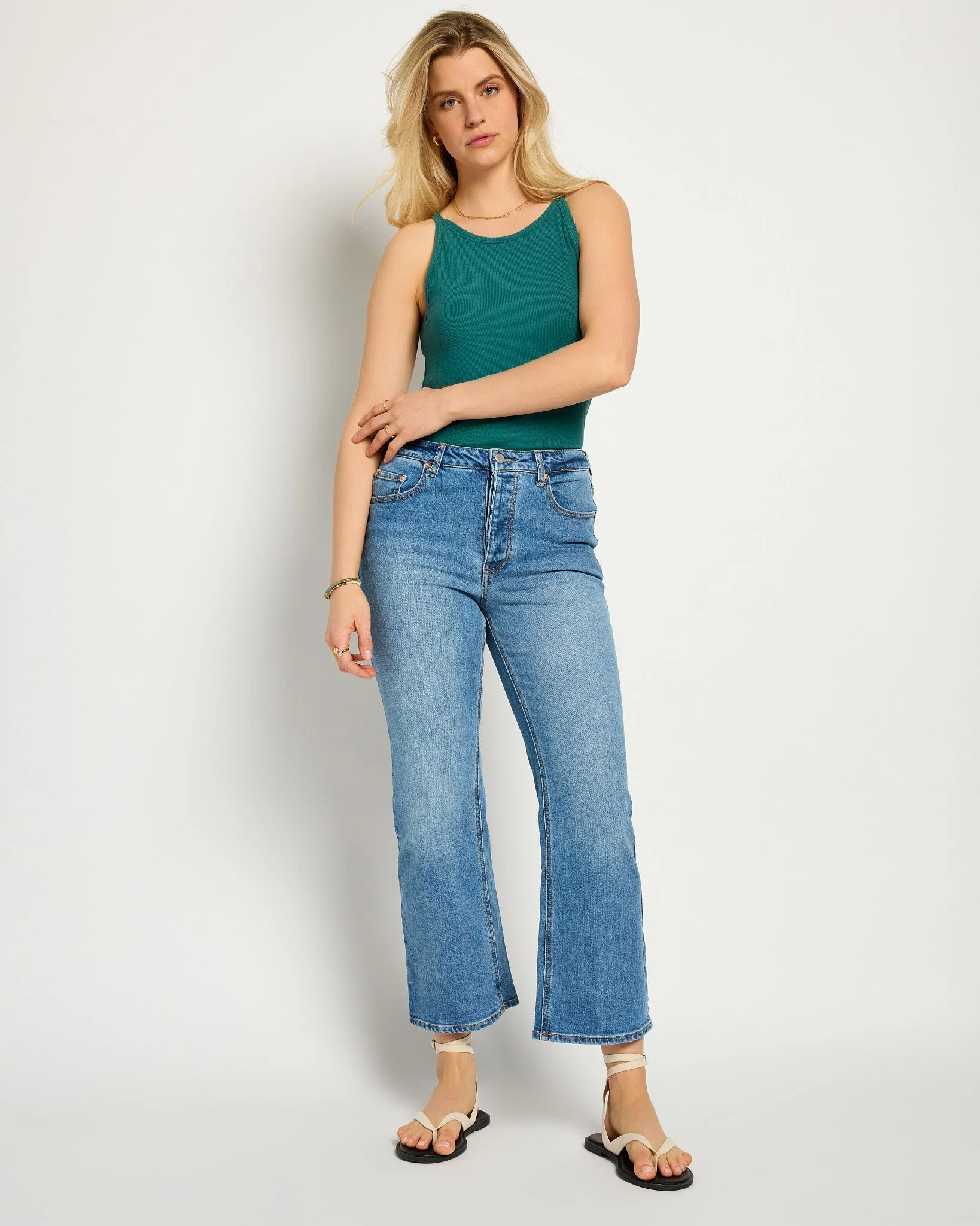 Laurel Ribbed Shelf Bra Tank - Image 21