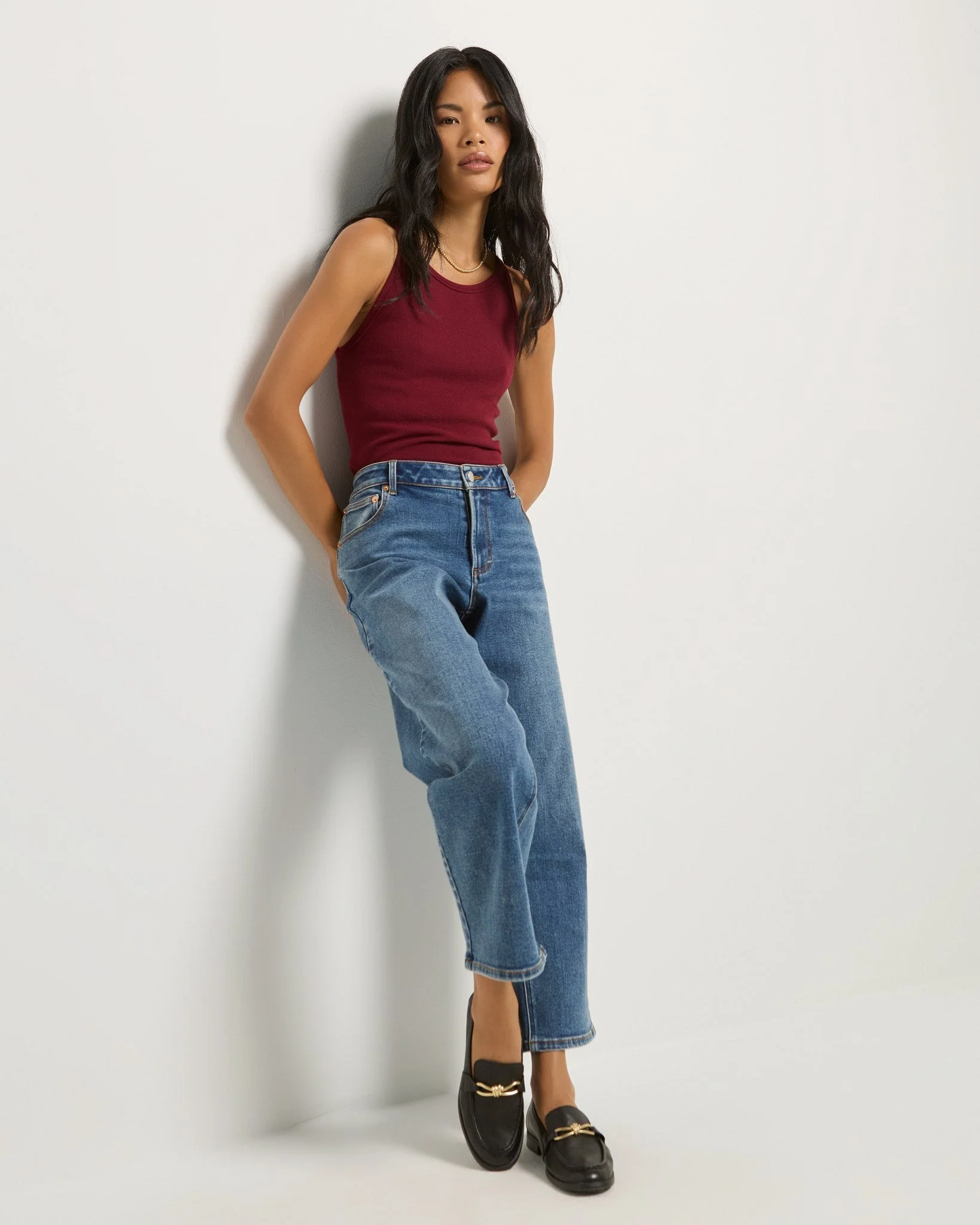 Laurel Ribbed Shelf Bra Tank - Image 9
