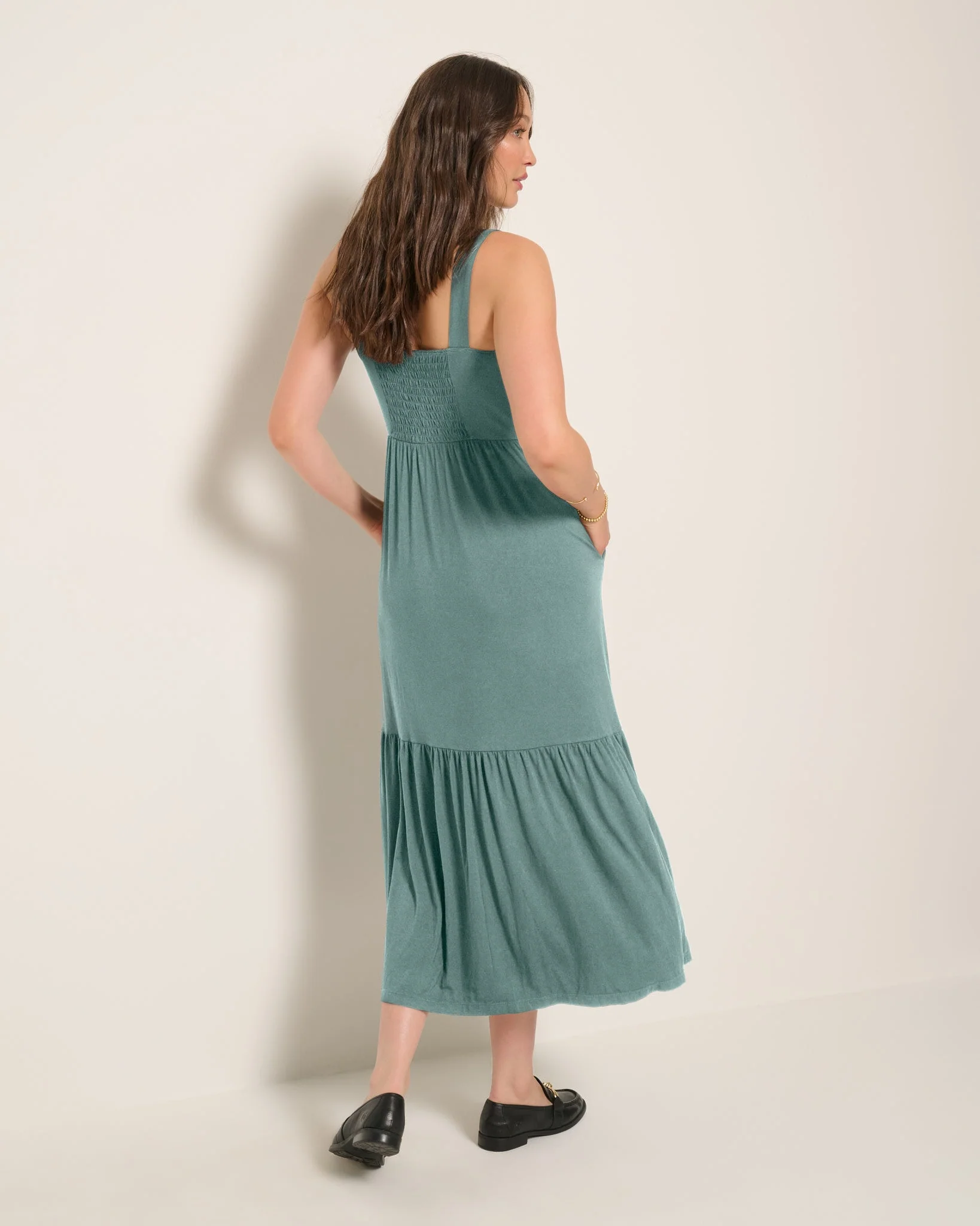 Lotus Ruffle Hem Dress - Image 7