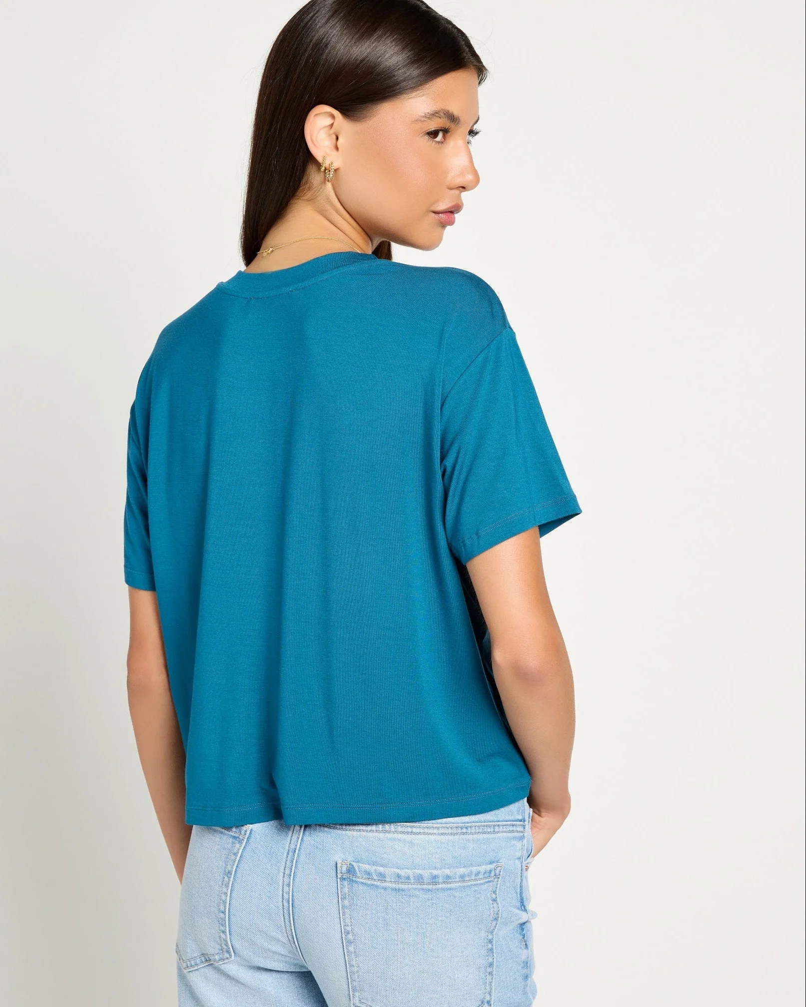 Newport Cropped Tee - Image 6