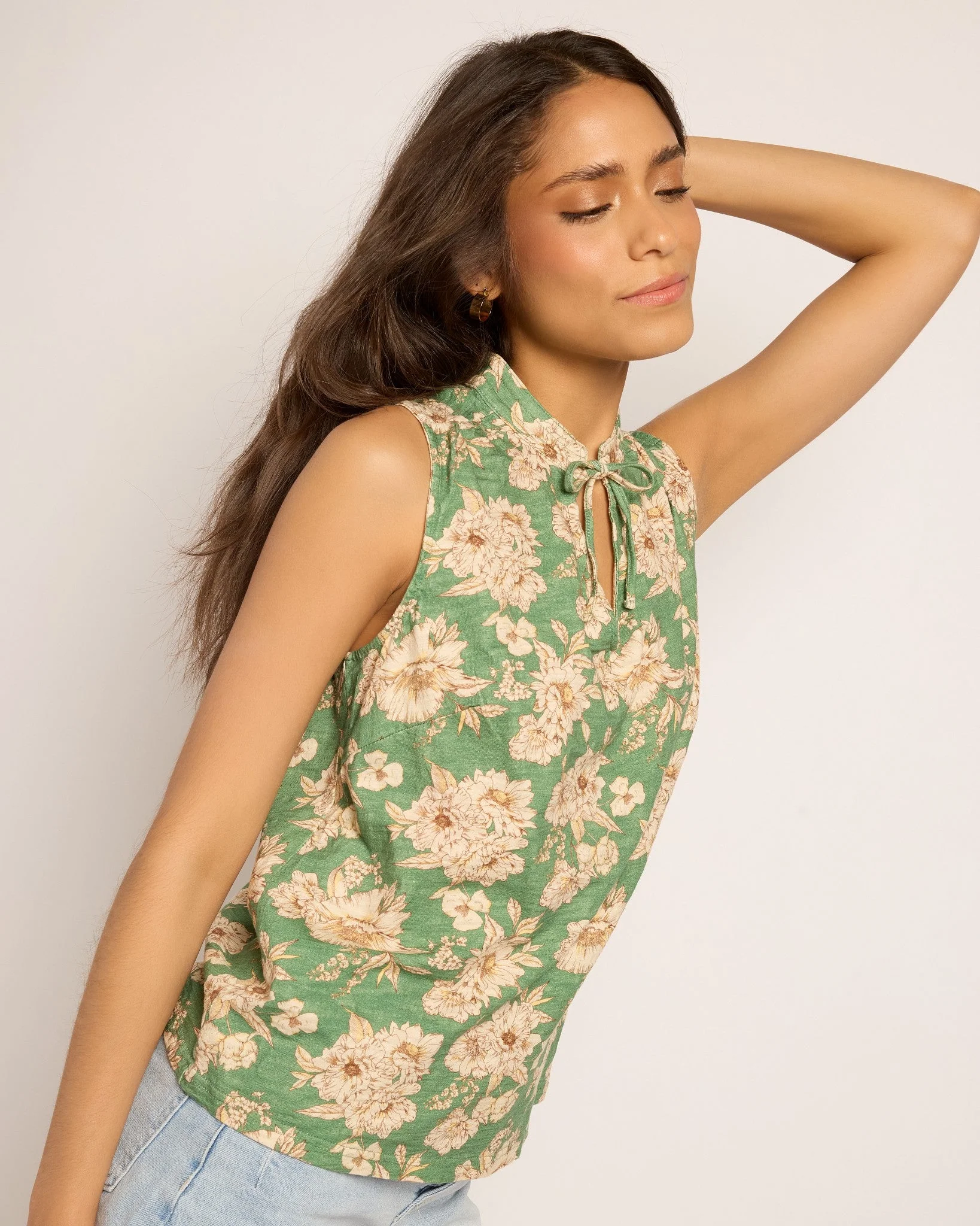 Ollie Floral Sleeveless Top - Image 5
