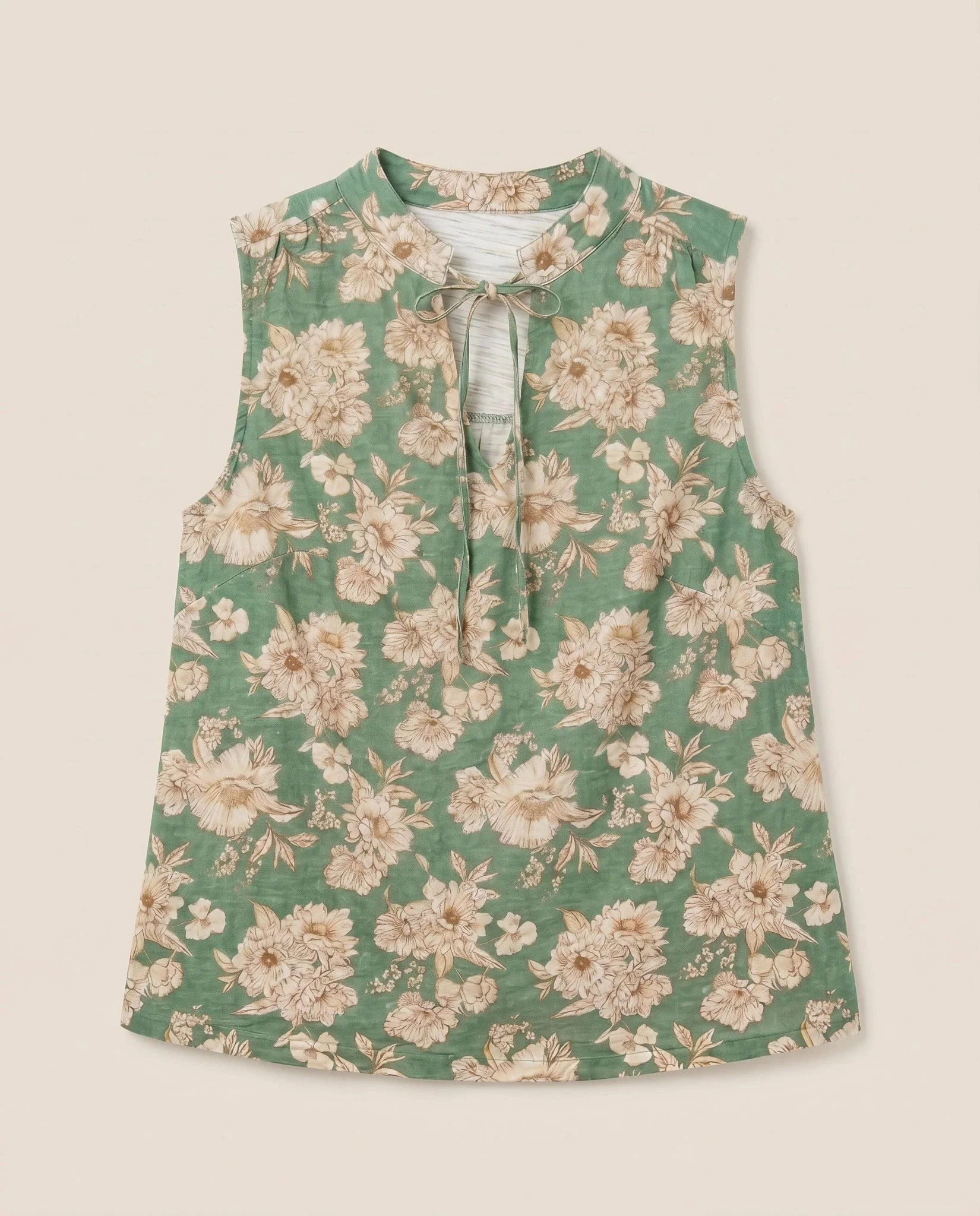 Ollie Floral Sleeveless Top - Image 6