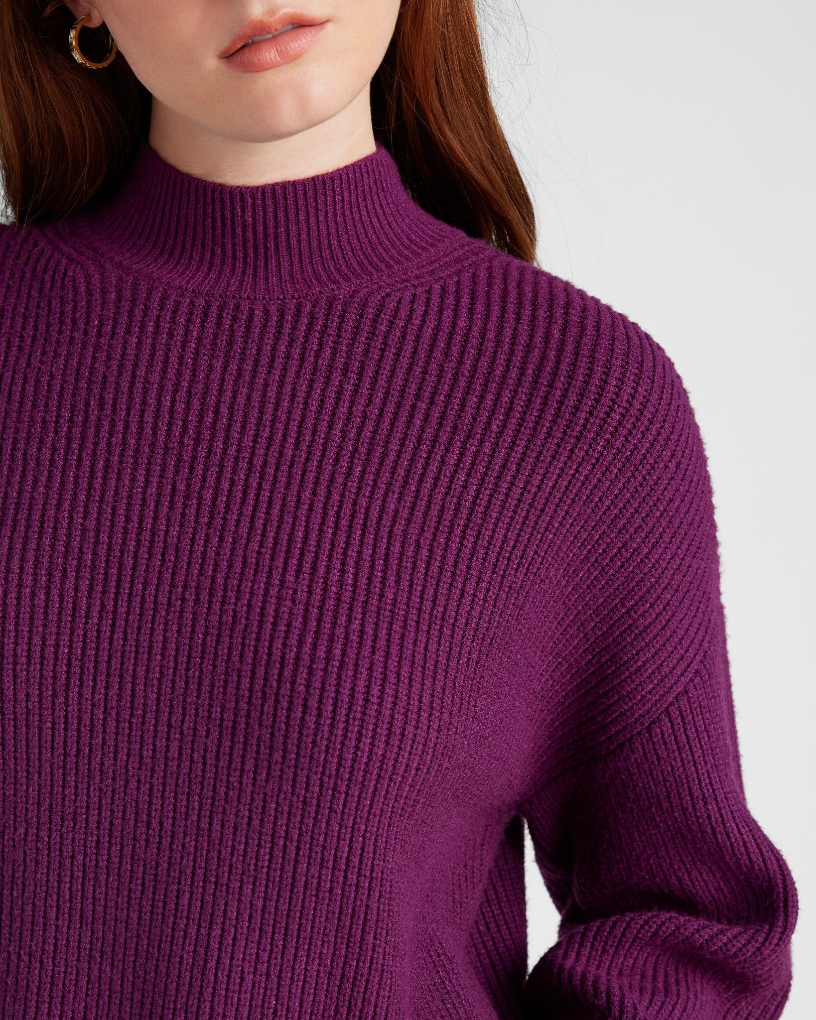 Pacific Mock Neck Sweater - Image 3