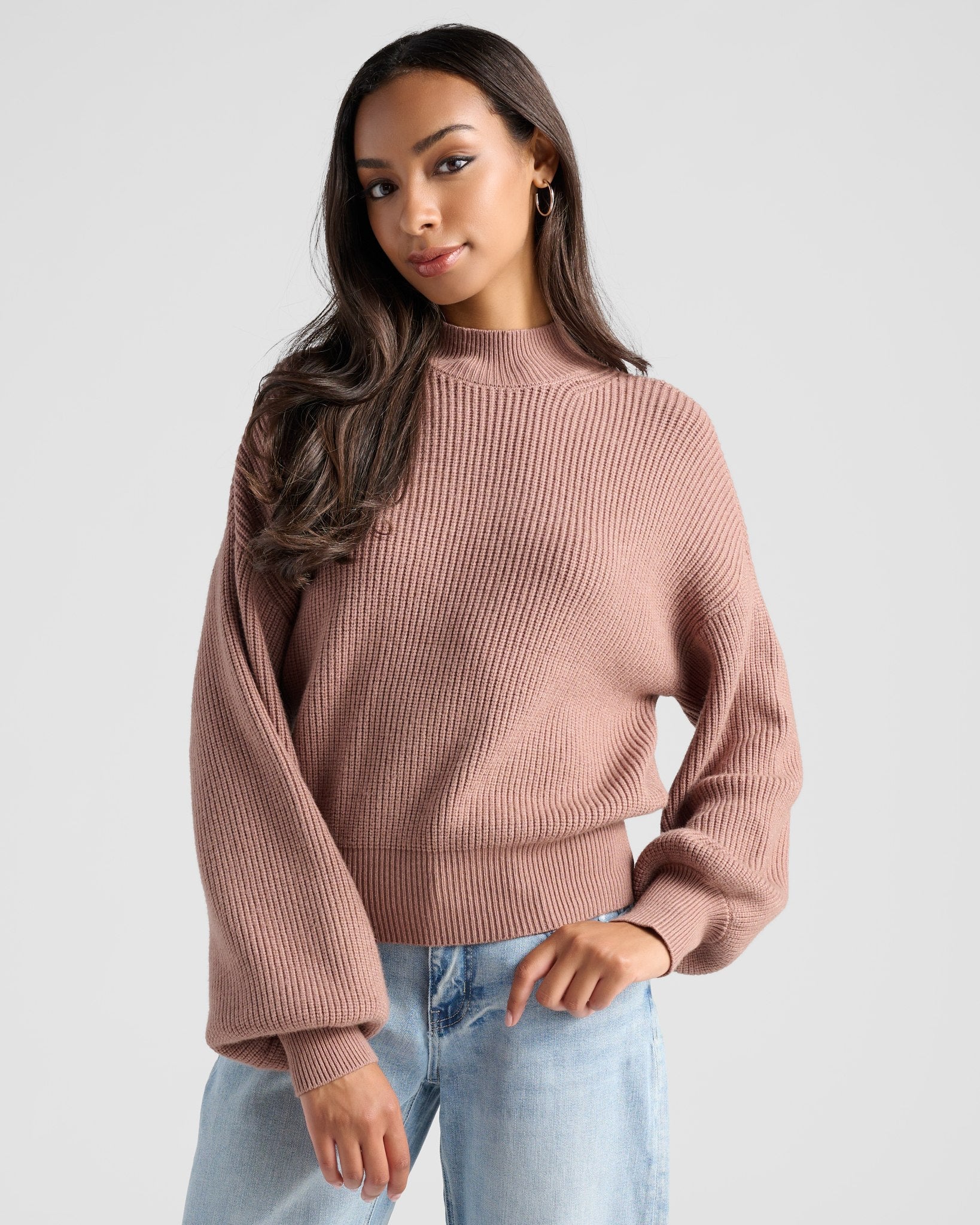 Pacific Mock Neck Sweater - Image 5