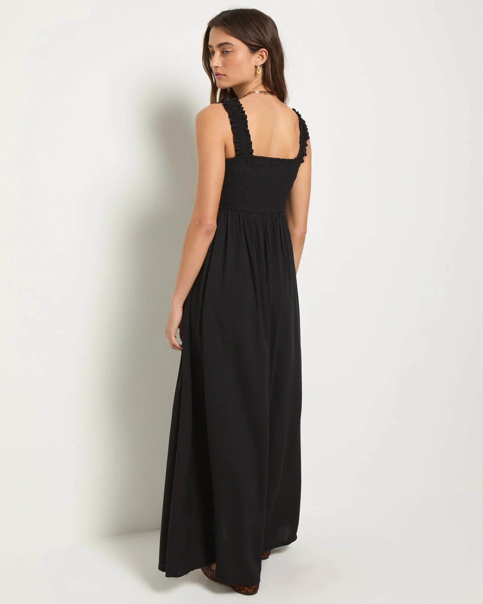 Serene Smocked Maxi Dress - Image 3