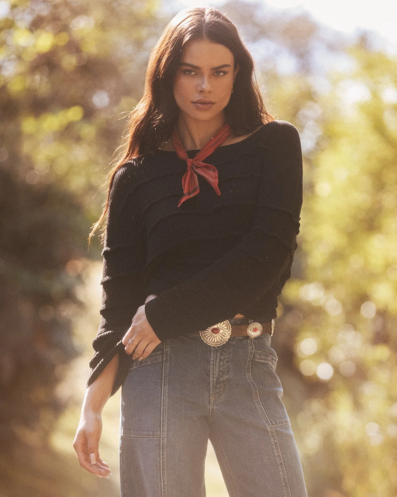 Shayna Ruffle Sweater - Image 2