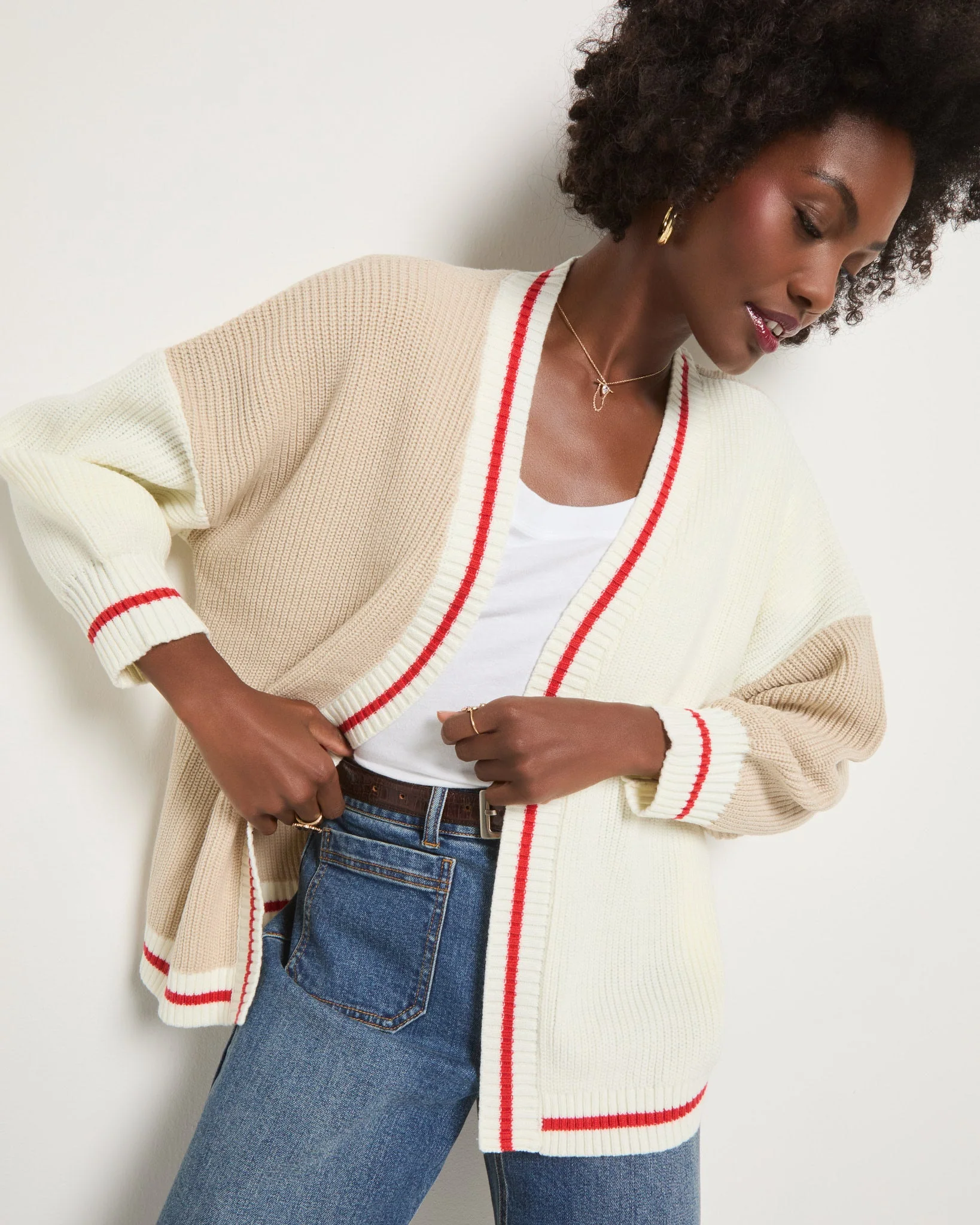 Solstice Sun Colorblocked Cardigan - Image 5