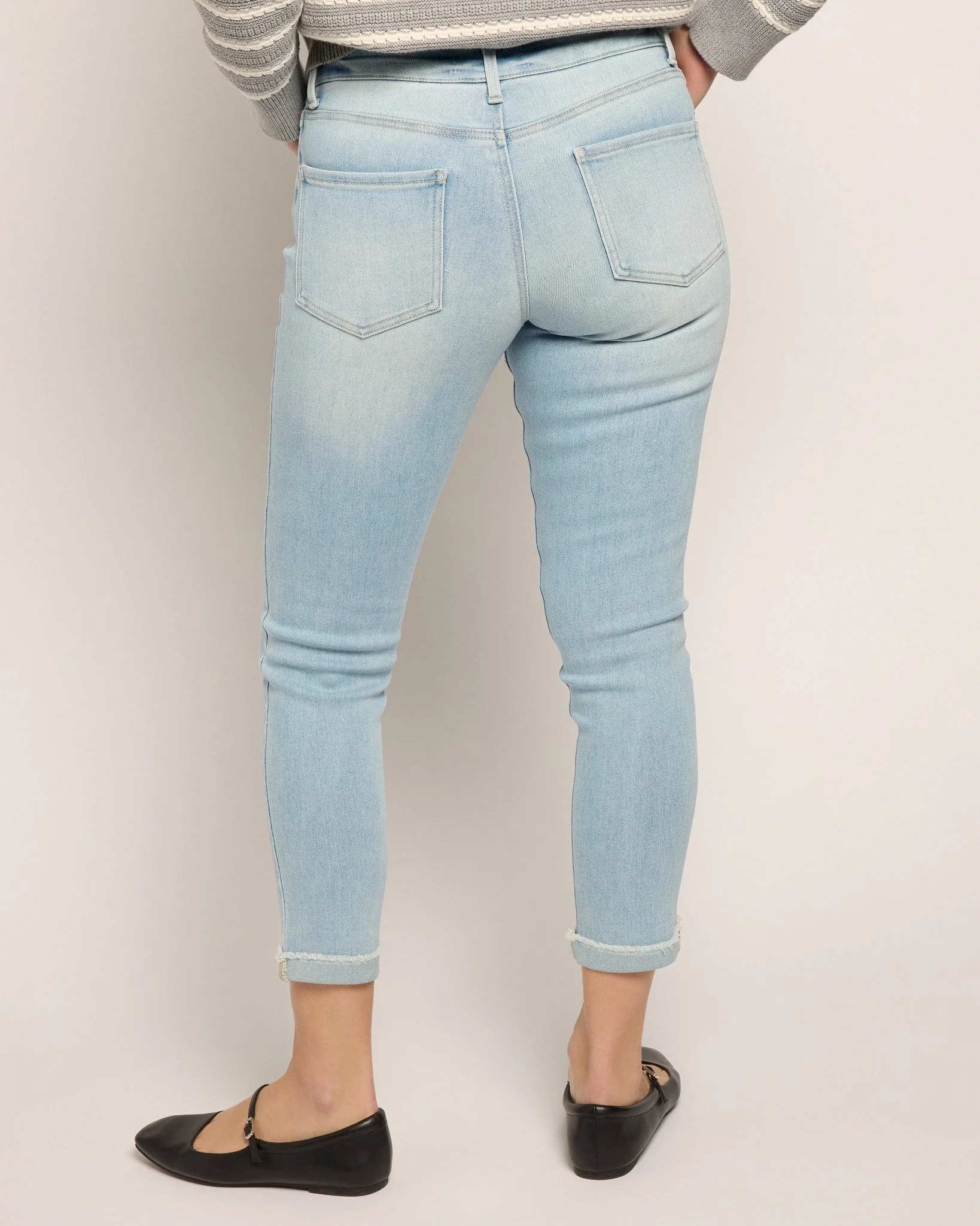 Taurus Cuffed Skinny Jean - Image 7