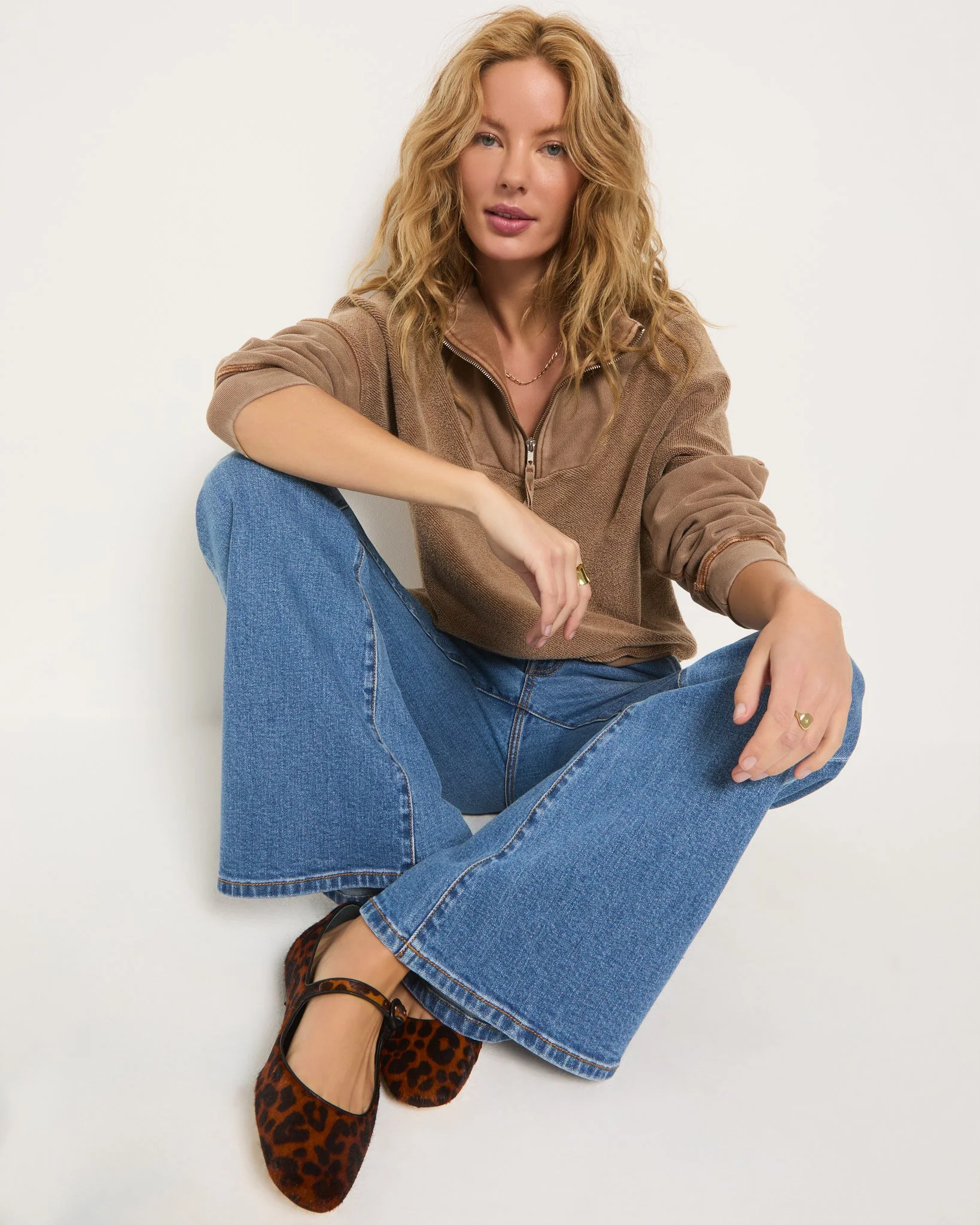 Terra Half Zip Sweatshirt - Image 3