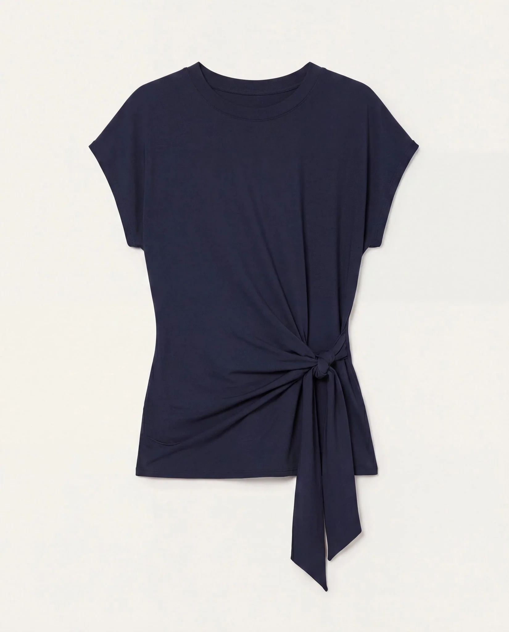 Plus Size Tidal Tied Waist Tee - Image 12