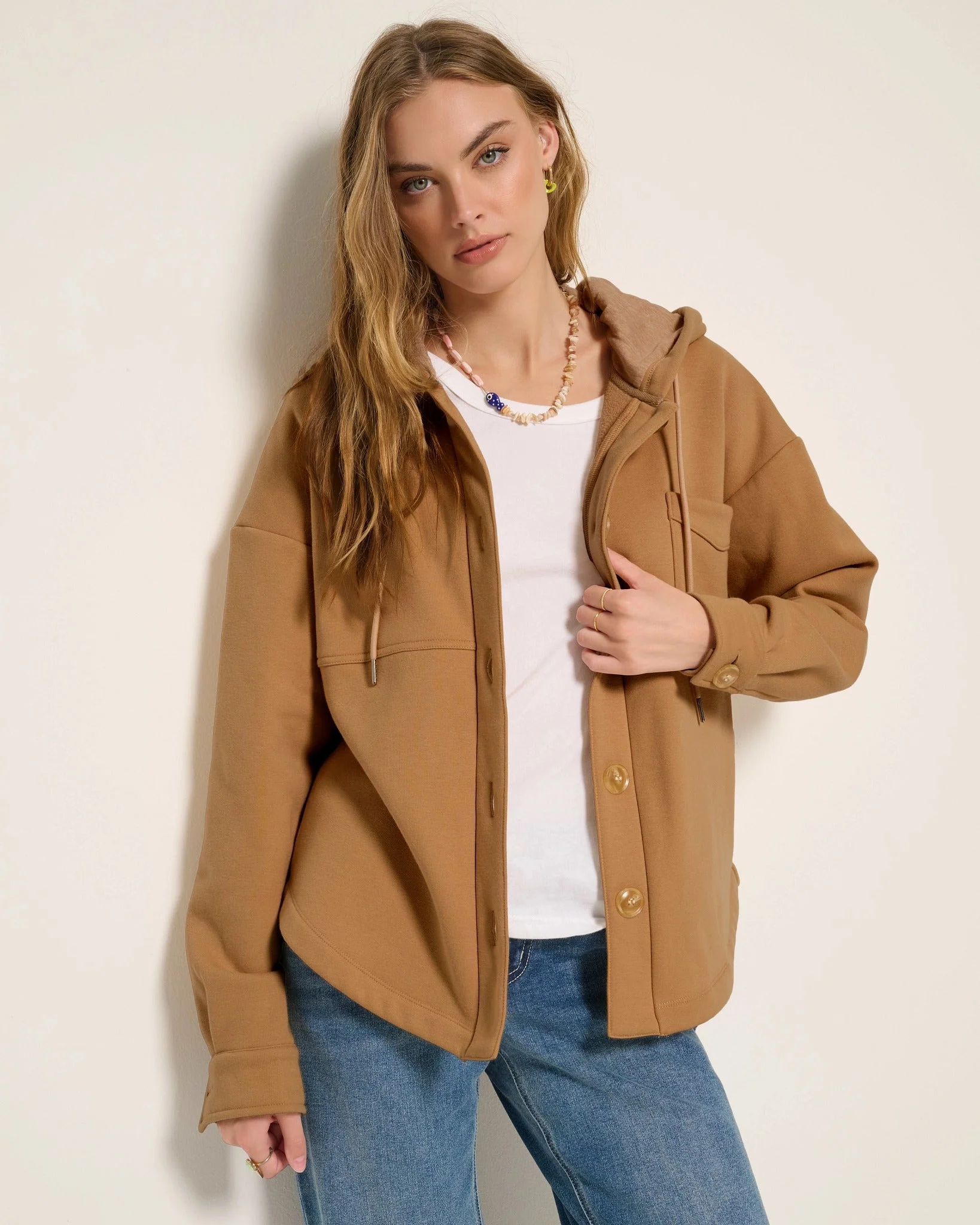 Upstate Hooded Shacket - Image 3