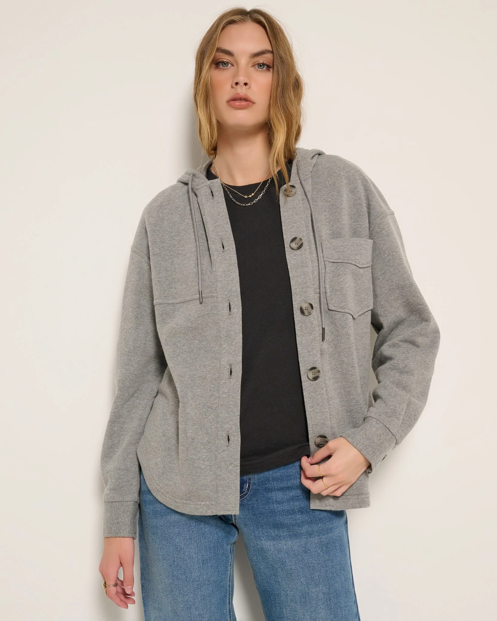 Upstate Hooded Shacket - Image 4