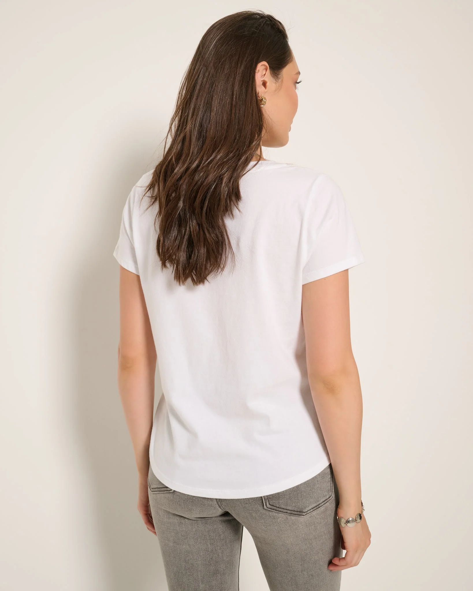 Waves V-Neck Tee - Image 2