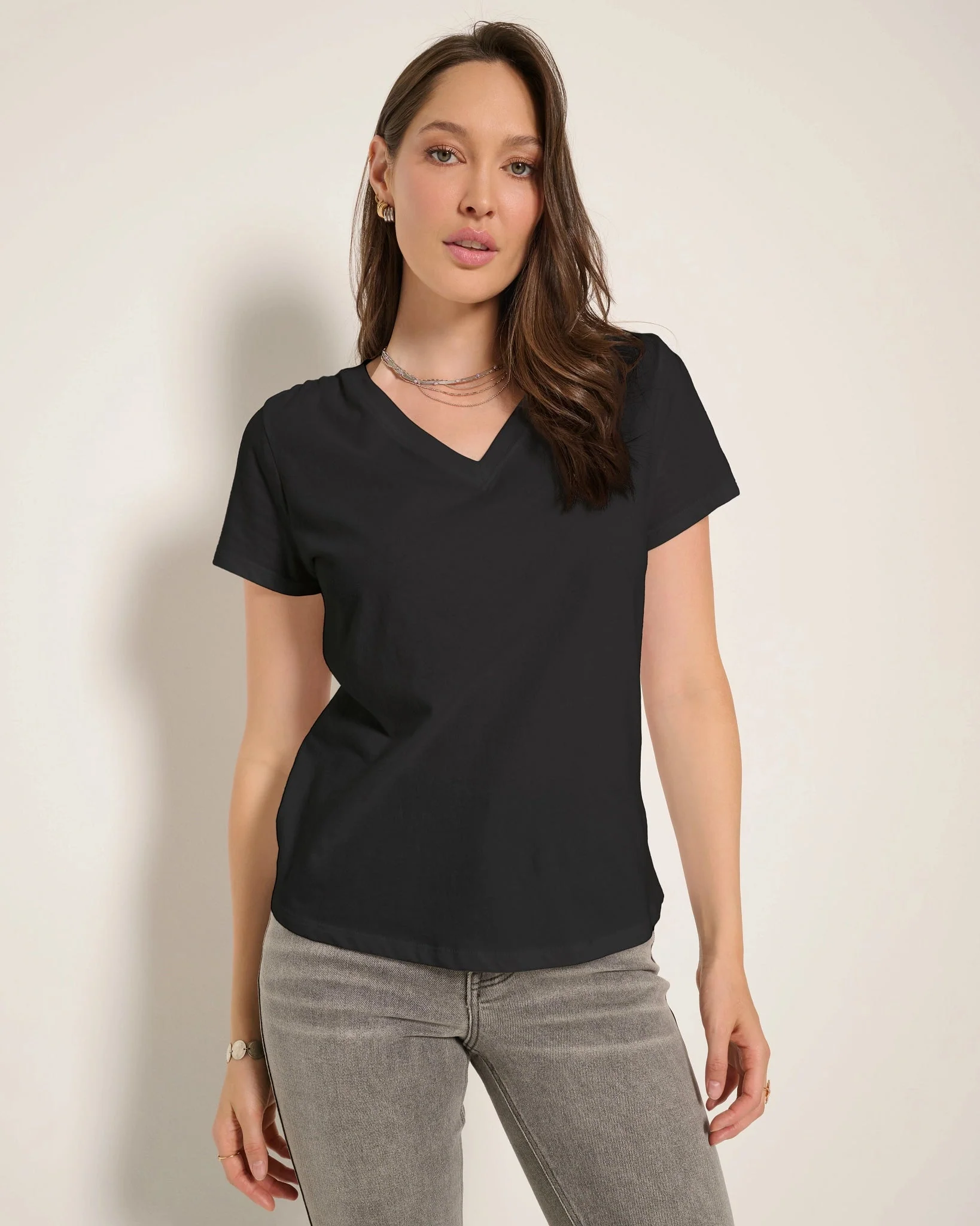 Waves V-Neck Tee - Image 5